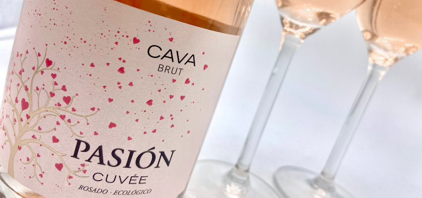 Introducing our new organic rosé cava Pasión Cuvée