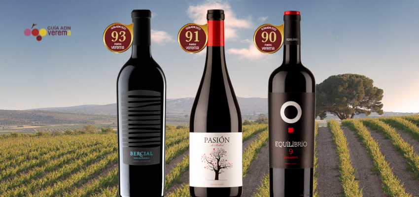 Our top rated wines in the Verema ADN Spanish Wine Guide